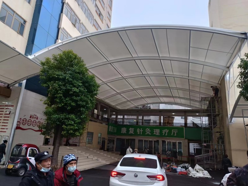 2026上城区膜结构车棚选哪家？源头厂家定制汽车充电桩停车棚-2